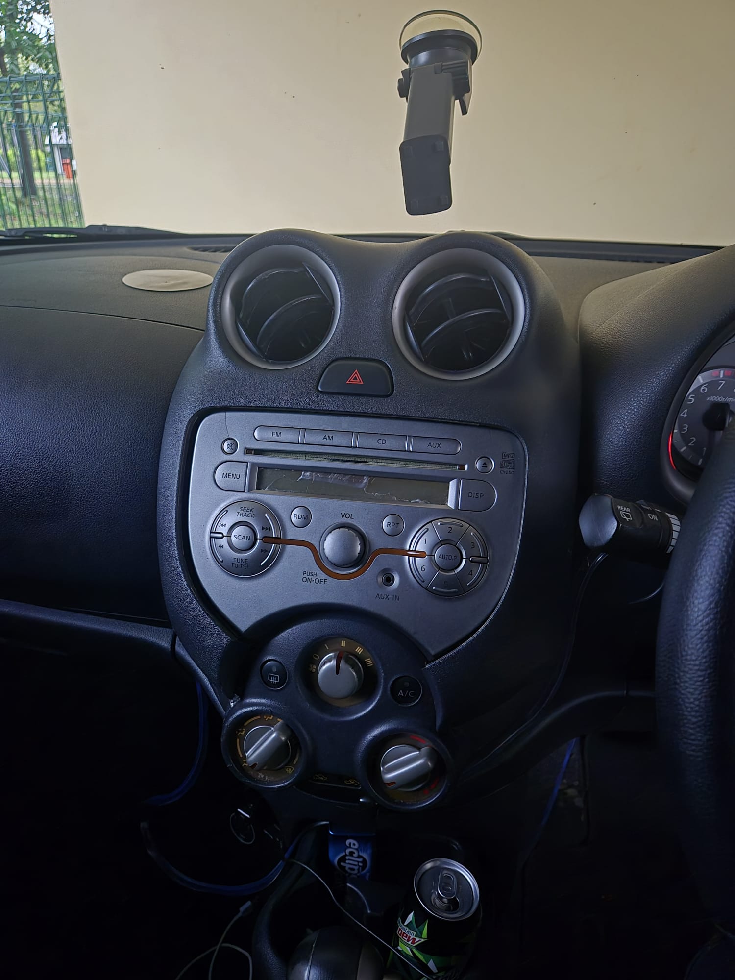 Interior after